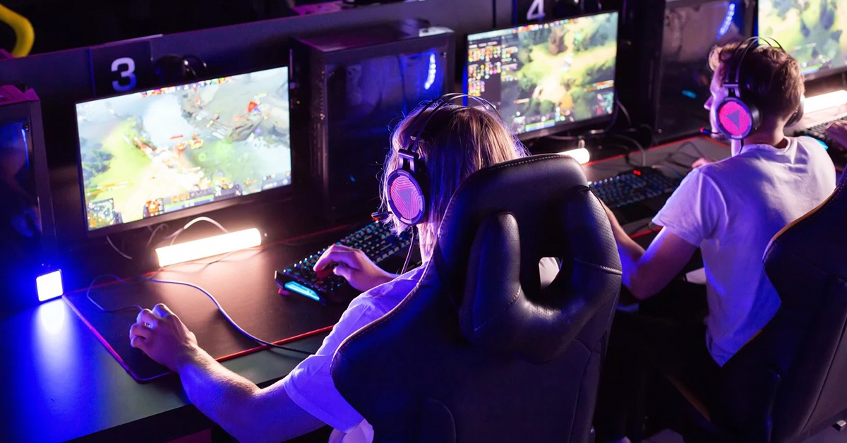 Gaming and esports arena representing Dubai's growing $493 million gaming market